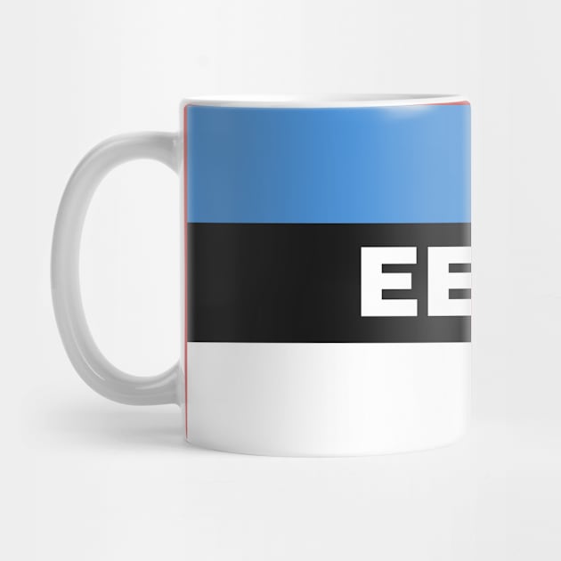 Eesti in Estonian Flag by aybe7elf